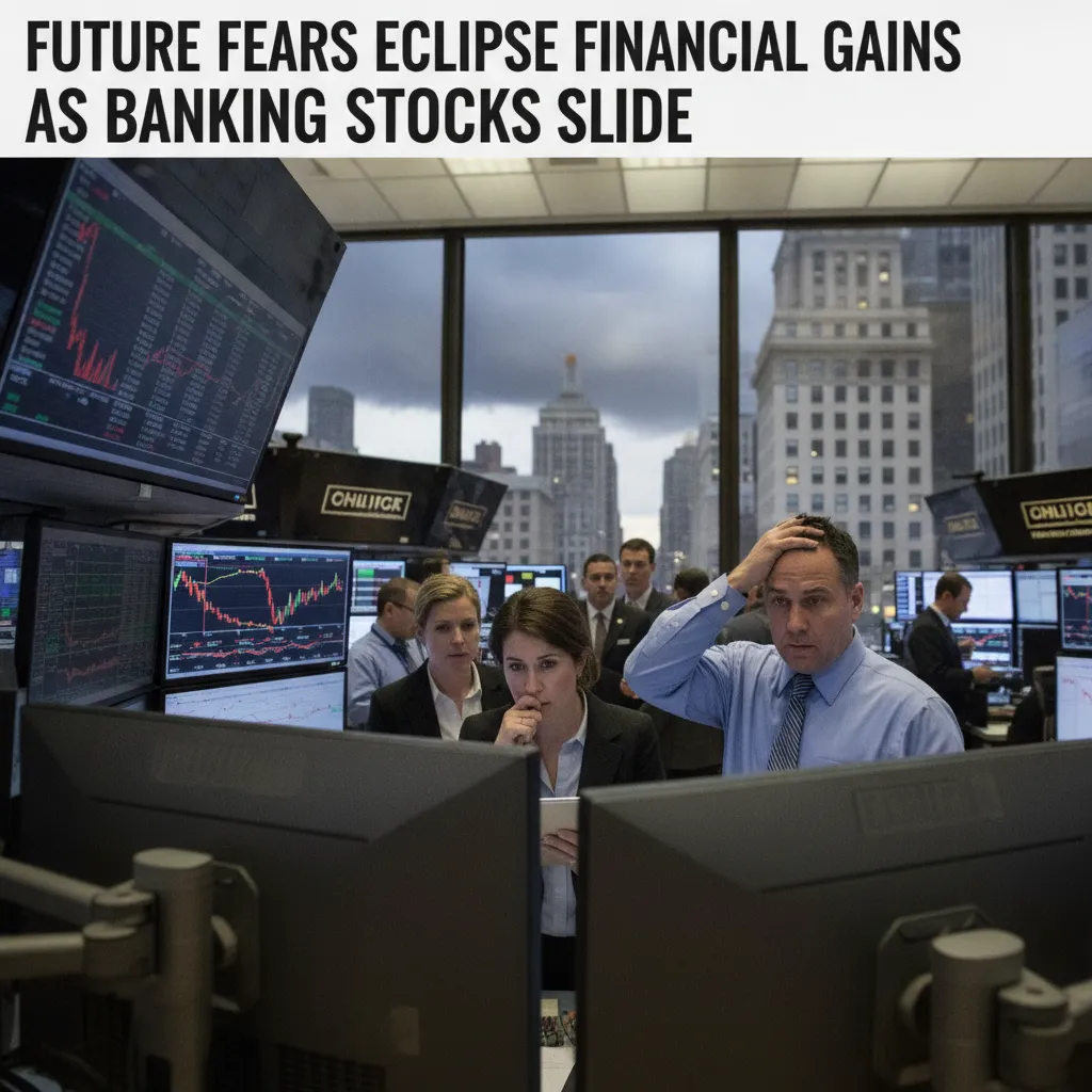 Future Fears Eclipse Financial Gains as Banking Stocks Slide