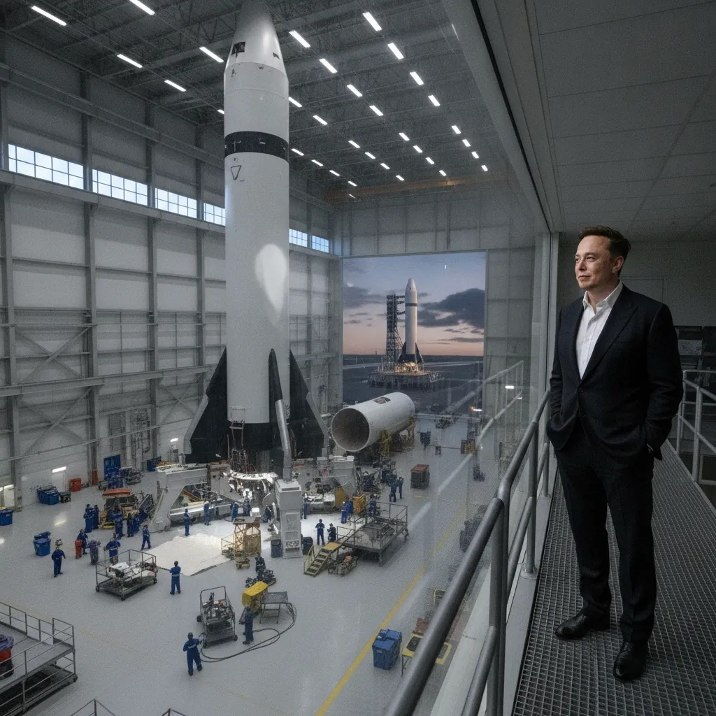 Beyond the Stars: Elon Musk Eyes Trillion Dollar Horizon for SpaceX