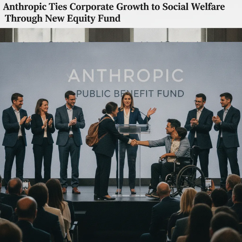 Anthropic Ties Corporate Growth to Social Welfare Through New Equity Fund